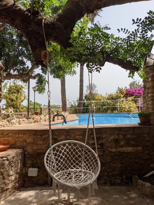 Casa Rural Frente Al Mar La Toscana 莱斯卡瑟斯-达尔卡纳 外观 照片