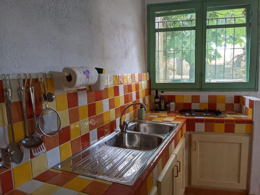 Casa Rural Frente Al Mar La Toscana 莱斯卡瑟斯-达尔卡纳 外观 照片