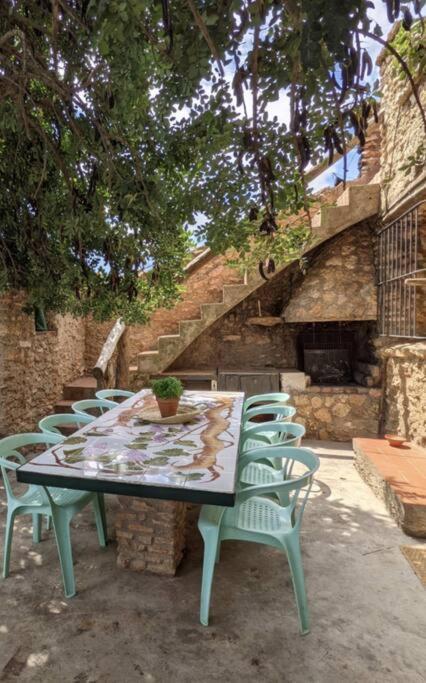 Casa Rural Frente Al Mar La Toscana 莱斯卡瑟斯-达尔卡纳 外观 照片