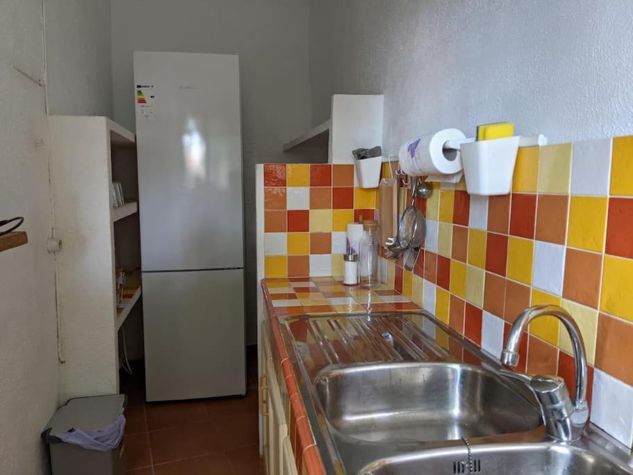 Casa Rural Frente Al Mar La Toscana 莱斯卡瑟斯-达尔卡纳 外观 照片