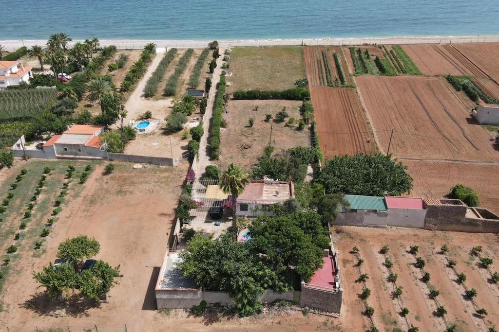 Casa Rural Frente Al Mar La Toscana 莱斯卡瑟斯-达尔卡纳 外观 照片