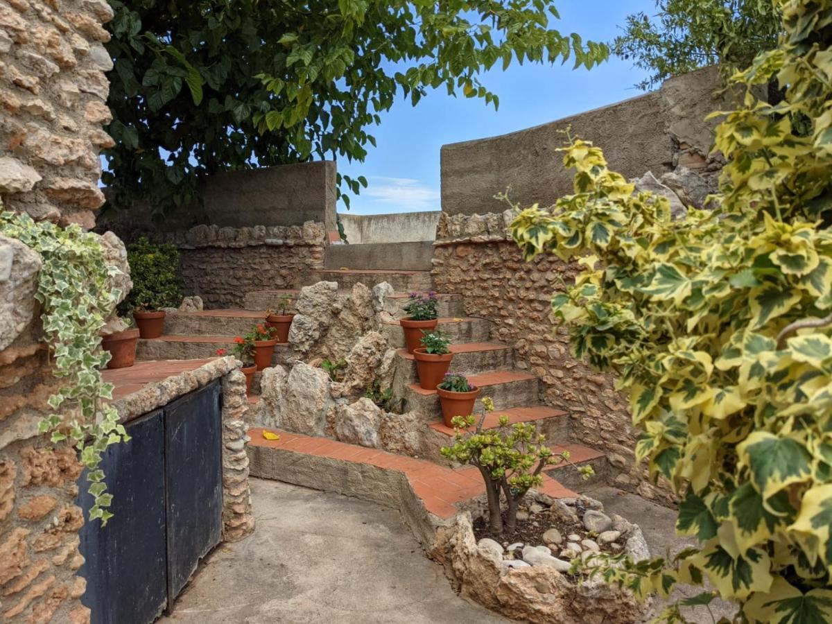 Casa Rural Frente Al Mar La Toscana 莱斯卡瑟斯-达尔卡纳 外观 照片